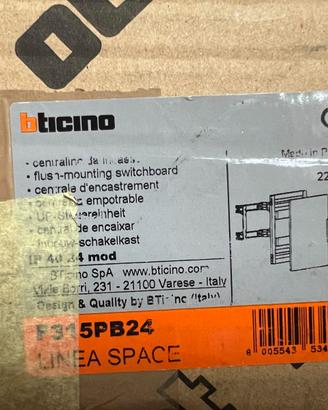 Quadro elettrico bticino 24 mod. da incasso