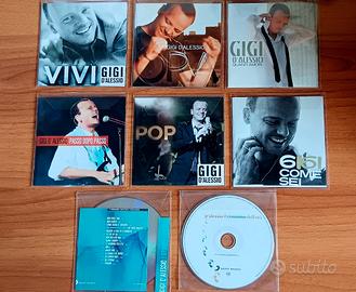 Gigi D'Alessio Stock 8 CD In Bustina+6 Volumetti 