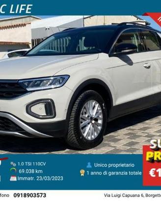 Volkswagen T-Roc Life 1.0 TSI 110 CV