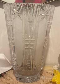Vaso di cristallo di Boemia