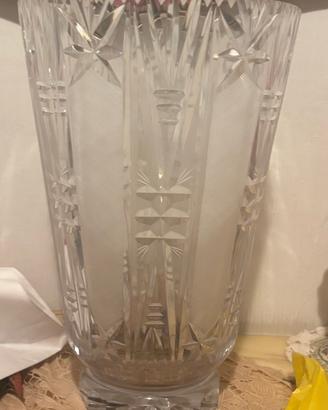 Vaso di cristallo di Boemia