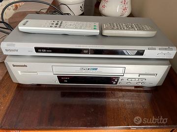 SONY Cd/Dvd + PANASONIC Vhs