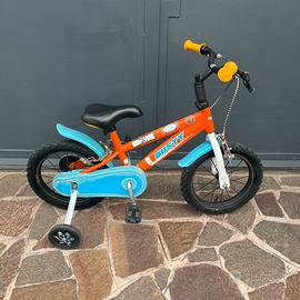 Bicicletta bambini con rotelle ruota 14. In ordine