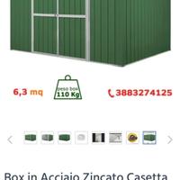 casetta in lamiera 