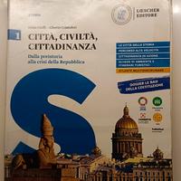 Libro scolastico CITTÀ, CIVILTÀ, CITTADINANZ