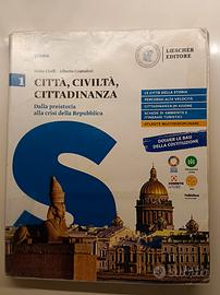 Libro scolastico CITTÀ, CIVILTÀ, CITTADINANZ