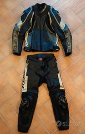 Tuta moto due pezzi Dainese 46/48