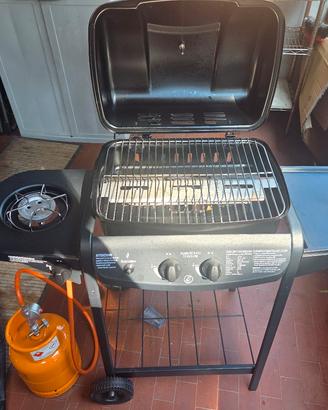 barbecue a gas completo