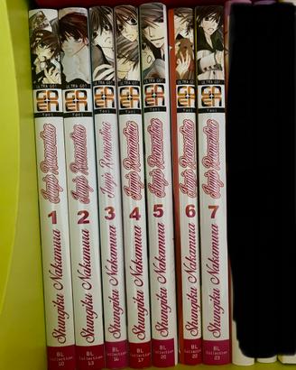 Lotto Manga BL Junjou romantica 7 volumi