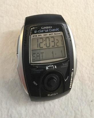 vintage Orologio Casio e-Data Bank EDB-201 (1989)