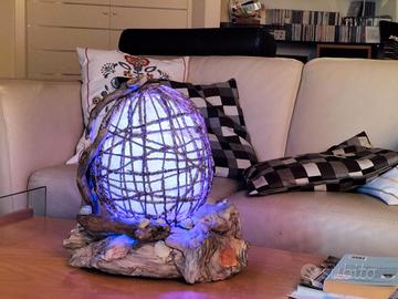 Lampada Mondo Marino led artigianale