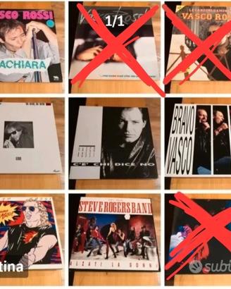6 LP VASCO ROSSI vinile 33 giri OTTIMI