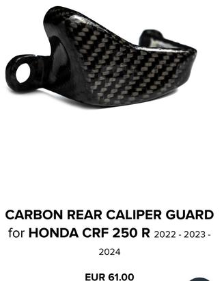 Copri pinza carbonio honda CMT nuovo