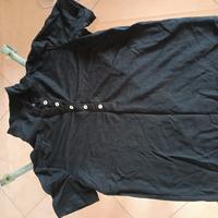 polo maniche corte nera