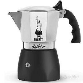 Bialetti Caffettiera New Brikka 2023, 2 Tazze