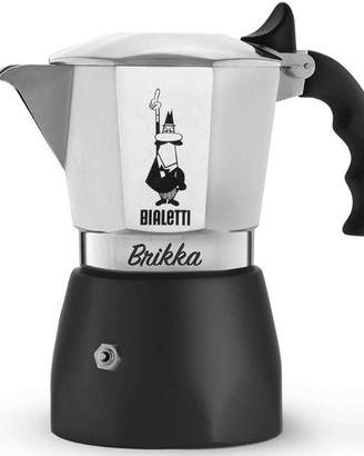Bialetti Caffettiera New Brikka 2023, 2 Tazze