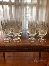 Set bicchieri da vino e set bicchieri da acqua vin