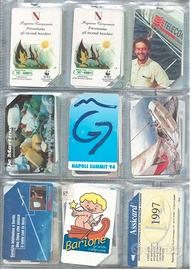 Pz.9 Collezione Schede Telefoniche italiane rare