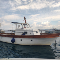 Barca gozzo vetroresina