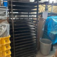 Carrelli porta teglia 40 x 60 per Rotor