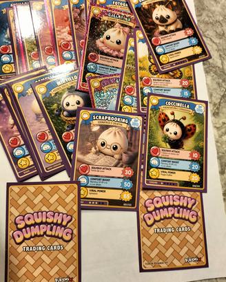 31 Cards squishy dumpling 