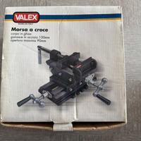 Morsa a croce VALEX - (Ganasce 100 mm)