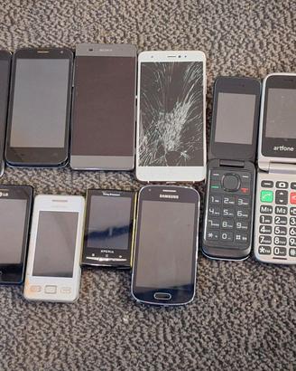 smartphone e cellulari lotto stock 12