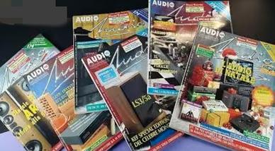 BLOCCO di 43 riviste collezione audio car stereo 