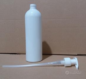 Flacone PET Bianco 500 ml con Dispenser