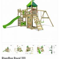 Parco giochi in legno