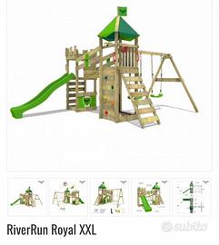 Parco giochi in legno