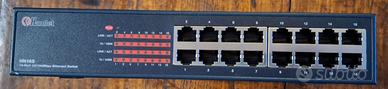 SWITCH DI RETE 16 PORTE – 10/100 Mbps