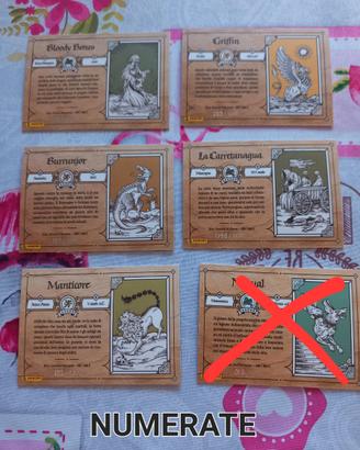 Monsters di Dario Moccia - numerate
