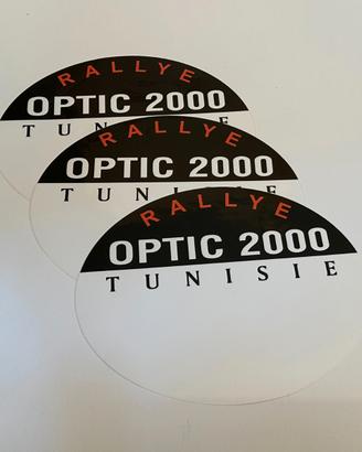 Adesivi tabelle vintage BMW Paris Dakar