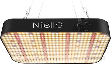 Lampada LED coltivazione niello grow indoor