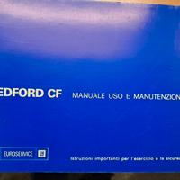 Libretto uso e manutenzione Bedford Cf