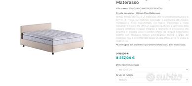 Materasso Flou adaptive top sense