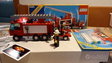 LEGO 6480 Fire Truck  (1986)-Come nuovo, completo!