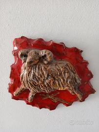 Placche in ceramica maiolicata e grès