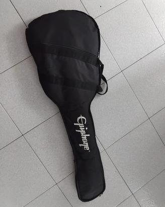 Chitarra elettrica con custodia e amplificatore