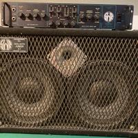 amplificatore basso SWR STUDIO220 e goliath 2x10