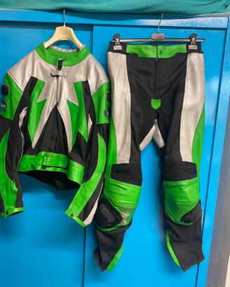 Tuta Minimoto Taglia 52 + Scarponcini 43 + Guanti