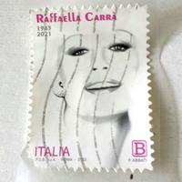 Francobollo In Memoria Di Raffaella Carra'