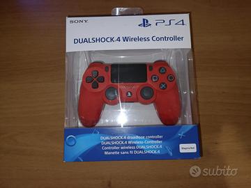 Controller PS4 Rosso Joystick Originale Sony - Console e