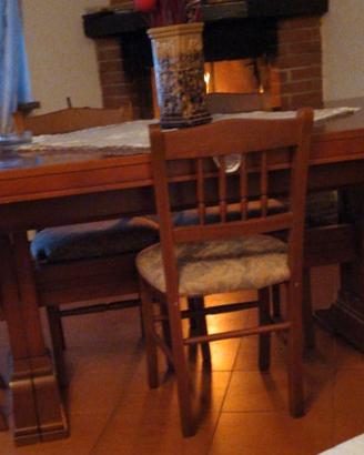 Tavolo 12 persone noce 