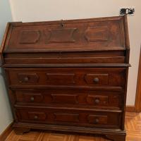 Cassettiera 6 cassetti con ribalta