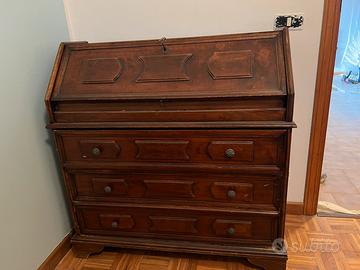 Cassettiera 6 cassetti con ribalta