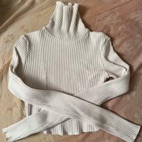 Maglioncino bianco Berska