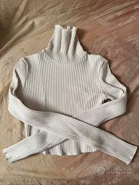 Maglioncino bianco Berska