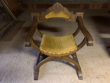 sedia triclivio antico